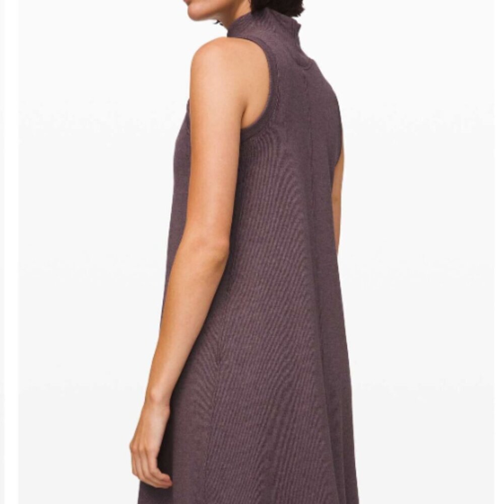 Lululemon Gone for the Week Dress Heathered Antique Bark Size S - Picture 3 of 13